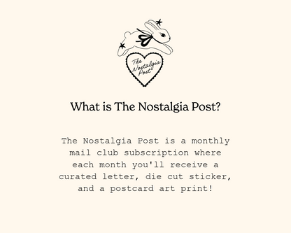 The Nostalgia Post: Monthly Mail Club