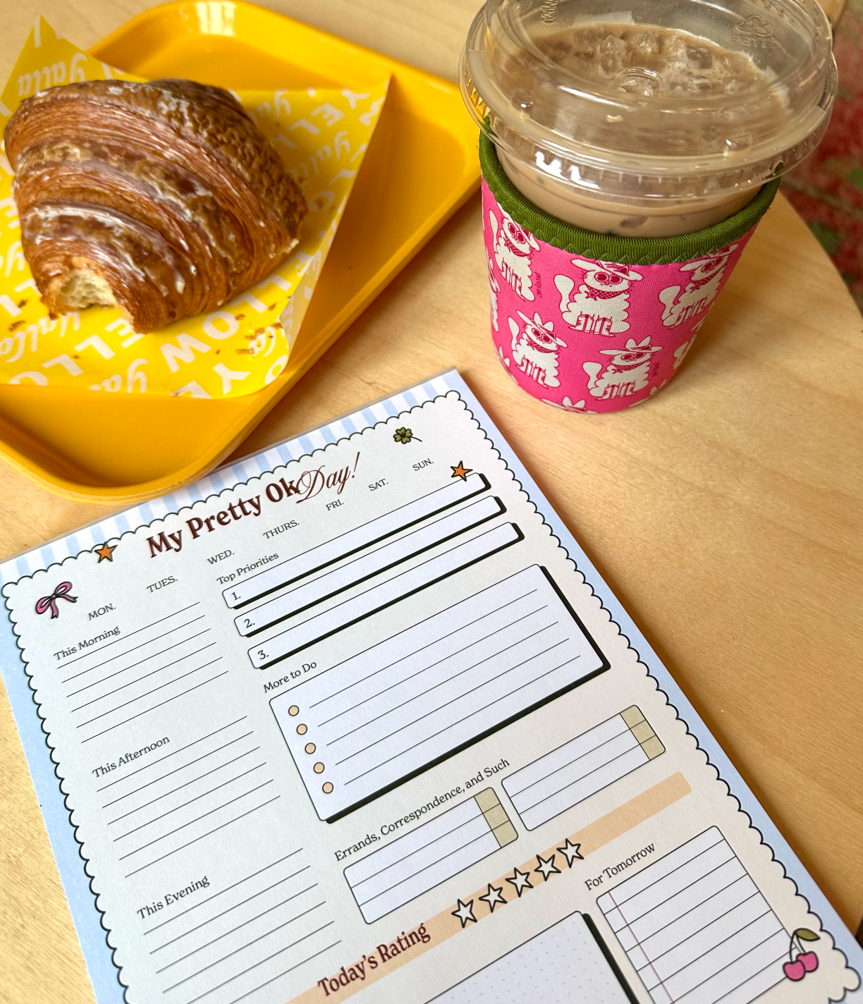 Daily Planner Notepad
