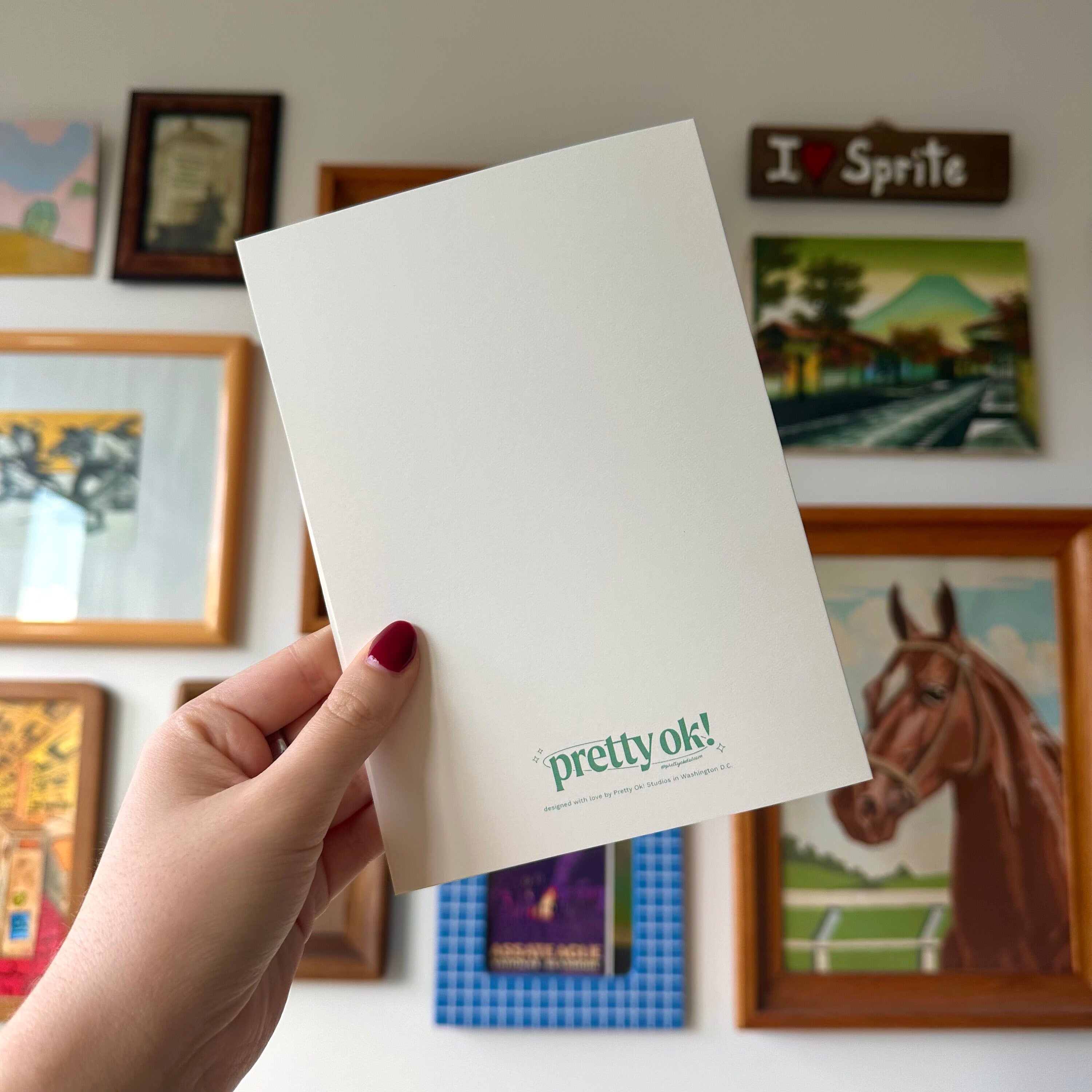 Have Some Flowers Thank You Card