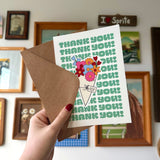 Have Some Flowers Thank You Card